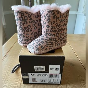 UGG Cassie Leopard (Infant) Baby Pink Leopard
